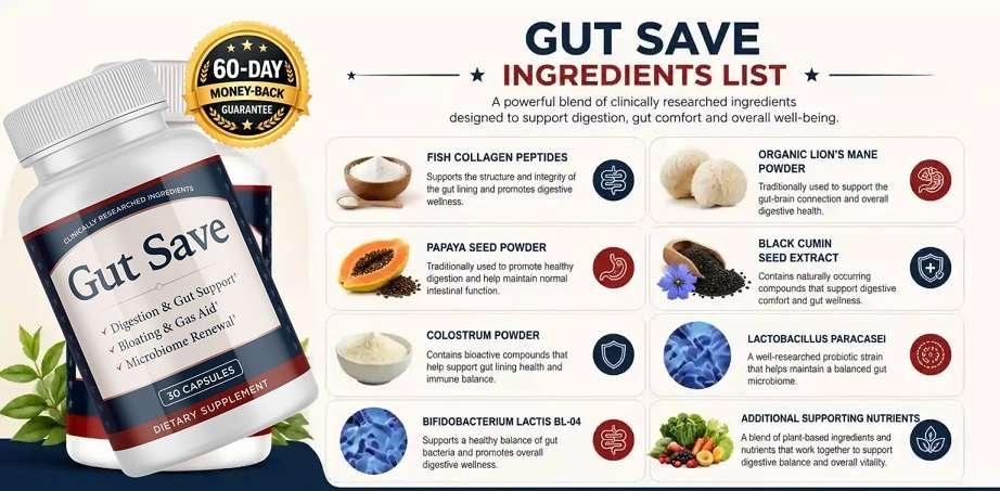 GutSave Ingredients